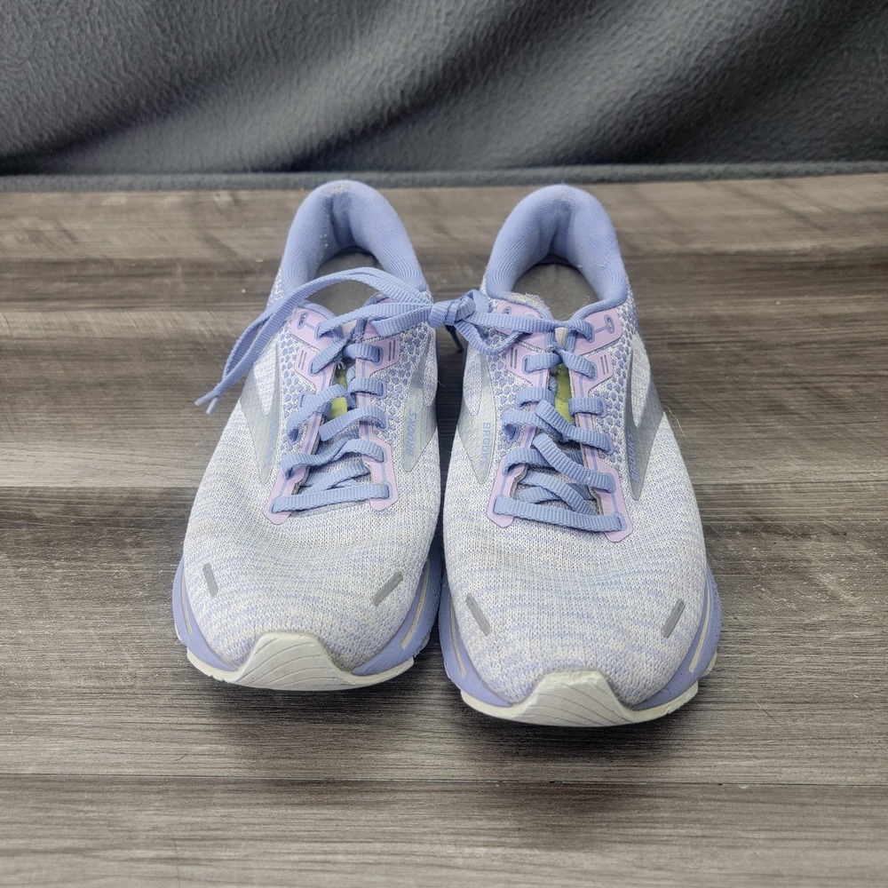 Brooks Ghost 14 Shoes Womens Size 8.5 Blue Purple Running Sneakers Cushioned